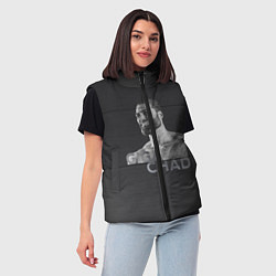 Женский жилет Giga Chad, цвет: 3D-красный — фото 2