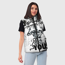 Женский жилет G-F*CK, цвет: 3D-красный — фото 2