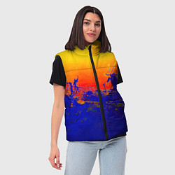 Женский жилет Music from the Film More - Pink Floyd, цвет: 3D-черный — фото 2