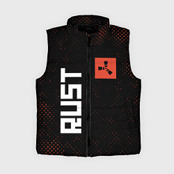 Женский жилет RUST - Гранж, цвет: 3D-черный