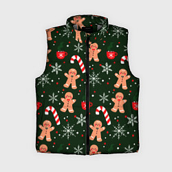 Женский жилет НОВЫЙ ГОД 2022 АТМОСФЕРА, цвет: 3D-светло-серый