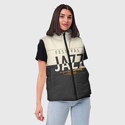 Женский жилет JAZZ FESTIVAL, цвет: 3D-светло-серый — фото 2
