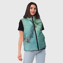 Женский жилет FluidArt, цвет: 3D-светло-серый — фото 2