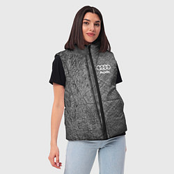 Женский жилет Audi ауди sport, цвет: 3D-красный — фото 2