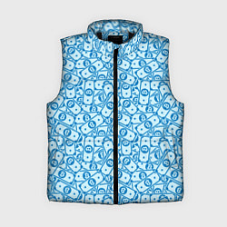 Женский жилет Bitcoin деньги, цвет: 3D-черный