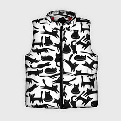 Женский жилет Домашний котик, цвет: 3D-красный