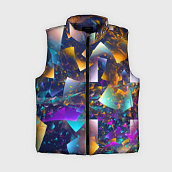 Женский жилет Expressive pattern Vanguard, цвет: 3D-черный