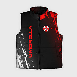 Женский жилет Resident evil амбрелла, цвет: 3D-черный