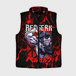 Женский жилет БЕРСЕРК BERSERK GUTS, цвет: 3D-светло-серый