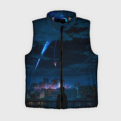 Женский жилет Мальчик смотрит в небо