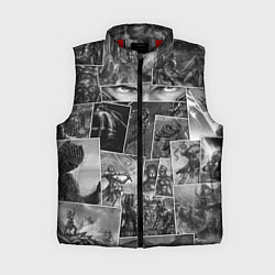 Женский жилет Тёмные души комикс, цвет: 3D-красный