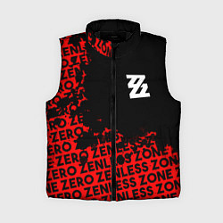 Женский жилет Zenless Zone Zero капля арт, цвет: 3D-черный