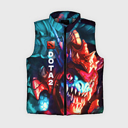 Женский жилет Dota 2 SLARK, цвет: 3D-светло-серый