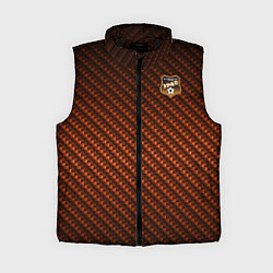 Женский жилет Фанат ФК Урал, цвет: 3D-черный