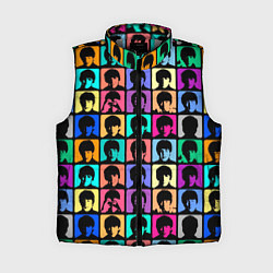 Женский жилет Legendary popular music group, цвет: 3D-светло-серый