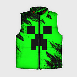 Женский жилет Minecraft squares, цвет: 3D-красный