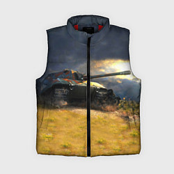 Женский жилет Танк Е100, цвет: 3D-красный