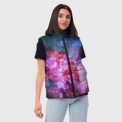 Женский жилет Астрономия - вселенная, цвет: 3D-светло-серый — фото 2