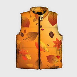 Женский жилет Осенний тёплый ветер, цвет: 3D-черный