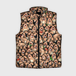 Женский жилет Новогодние зайцы