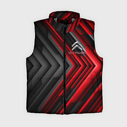 Женский жилет Citroen строгий стиль, цвет: 3D-светло-серый