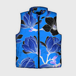 Женский жилет Растительная композиция - минимализм