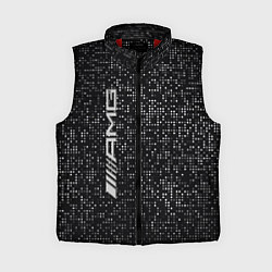Женский жилет AMG - pattern - minimalism, цвет: 3D-красный