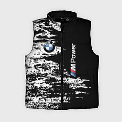 Женский жилет BMW M Power - pattern, цвет: 3D-черный