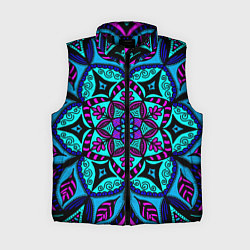 Женский жилет Яркая цветная мандала