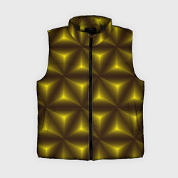 Женский жилет Желтые треугольники