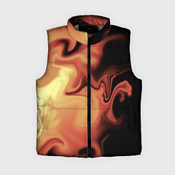 Женский жилет Пламя с боку, цвет: 3D-светло-серый