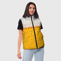 Женский жилет Пенное, цвет: 3D-красный — фото 2