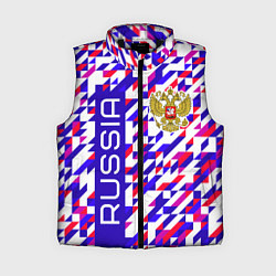 Женский жилет Russian geometry, цвет: 3D-черный