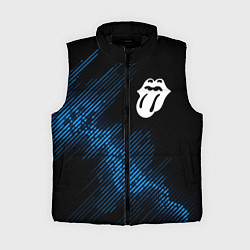 Женский жилет Rolling Stones звуковая волна
