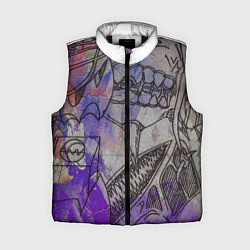 Женский жилет Experimental, цвет: 3D-черный