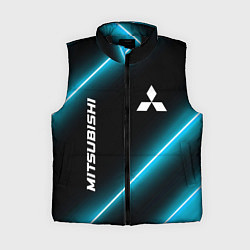 Женский жилет Mitsubishi неоновые лампы, цвет: 3D-черный