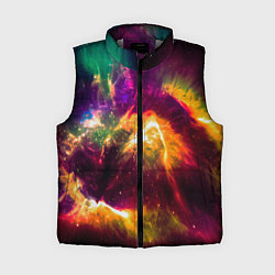 Женский жилет Небула в космосе разноцветная - нейронная сеть
