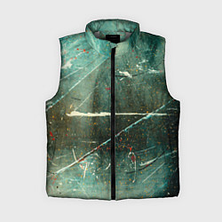 Женский жилет Серо-зелёный стиль, цвет: 3D-светло-серый
