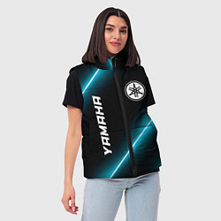 Женский жилет Yamaha неоновые лампы, цвет: 3D-черный — фото 2