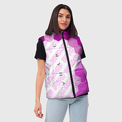 Женский жилет Quake pro gaming: по-вертикали, цвет: 3D-черный — фото 2
