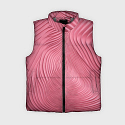 Женский жилет Фантазия в малиновом, цвет: 3D-светло-серый
