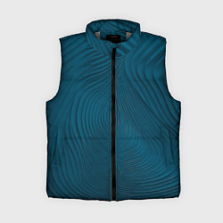 Женский жилет Фантазия в синем, цвет: 3D-светло-серый