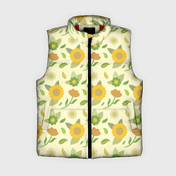 Женский жилет Цветы лета