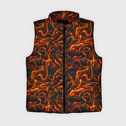 Женский жилет Огненная лава