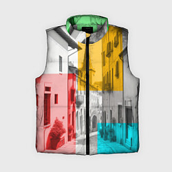 Женский жилет Старый город, цвет: 3D-светло-серый