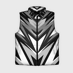 Женский жилет Спортивная униформа - фитнес, цвет: 3D-черный