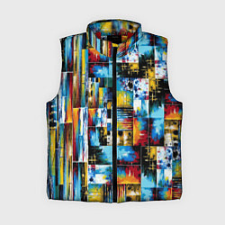 Женский жилет Современная живопись, цвет: 3D-красный