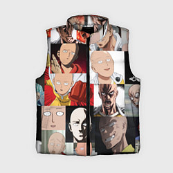 Женский жилет Saitama - many faces, цвет: 3D-светло-серый