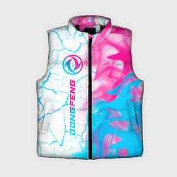 Женский жилет Dongfeng neon gradient style: по-вертикали