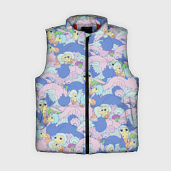 Женский жилет Грифончики, цвет: 3D-красный